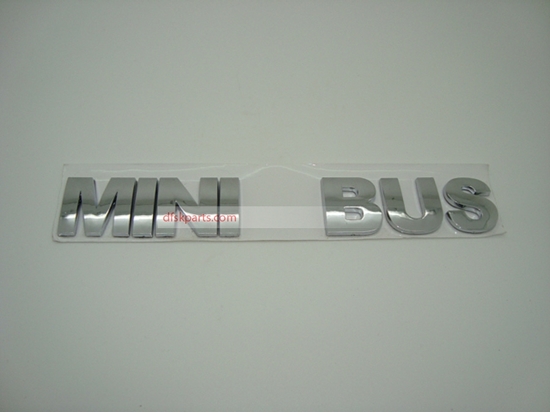 Picture of "Mini Bus" Chrome Badge