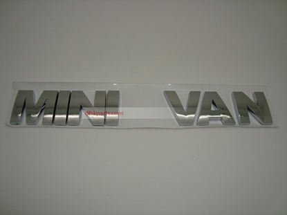 Picture of "Mini Van" Chrome  Badge
