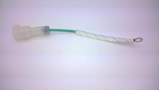 Picture of Electrical Fusable Link.  Green Wire