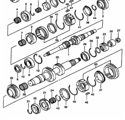 Picture of Gearbox Input Shaft Seal