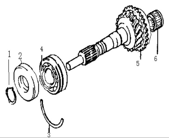 Picture of Input Shaft Repair Kit 1000cc Engine