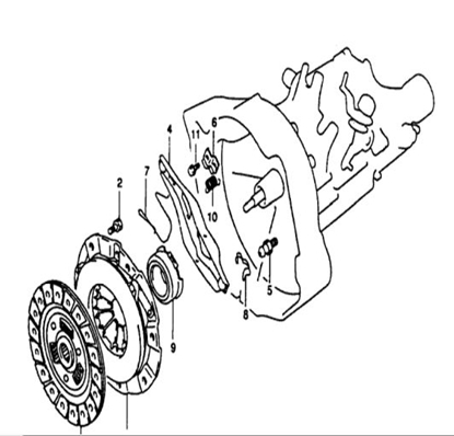 Picture of Clutch Release Bearing 1300cc/1500cc Engine