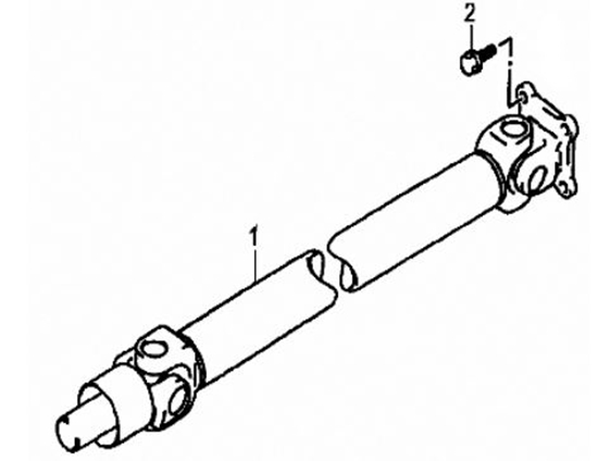 Picture of Propshaft U/ J   Joint