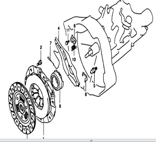 Picture of Clutch Release Fork Repair Kit