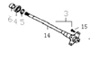 Picture of Rear Axle Half Shaft  FITS BOTH ABS AND NON ABS BRAKES