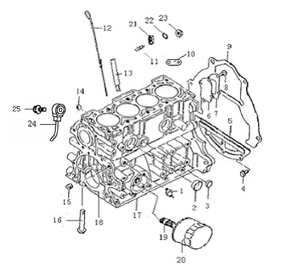 Picture of Engine Oil Dipstick 1000cc Engine