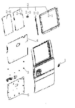 Picture of Rear Side Sliding Window Latch