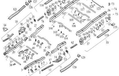 Picture of Front Tow Eye Cross Member