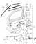 Picture of Right Front Door Interior Black Trim Panel Assembly (Electric windows)