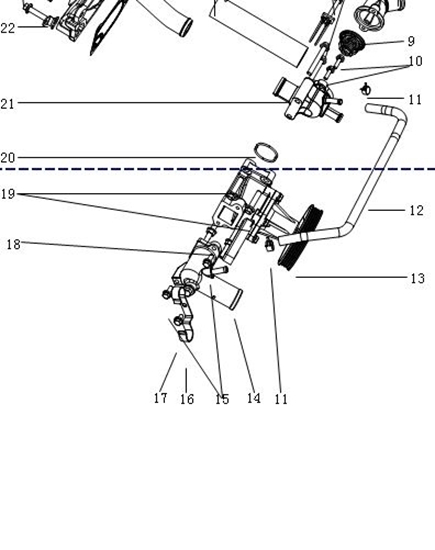 Picture of Water pump  1200cc Engine