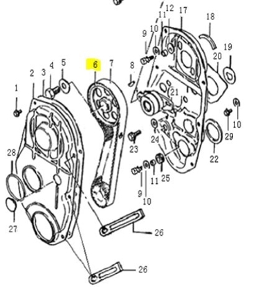 Picture of Engine Camshaft Timing Wheel