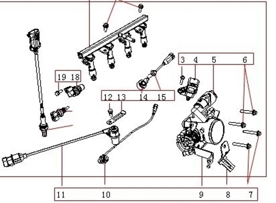 Picture of Throttle Body  "C" Series 1500cc