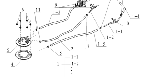 Picture of Fuel Pump Clamp Ring