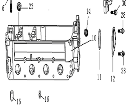 Picture of Engine Cylinder Head Dowel 1000cc/1300cc