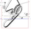 Picture of Engine  Auxiliary Belt Tensioner 1200cc