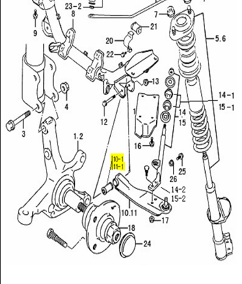 Picture of Inner Rocker Bush