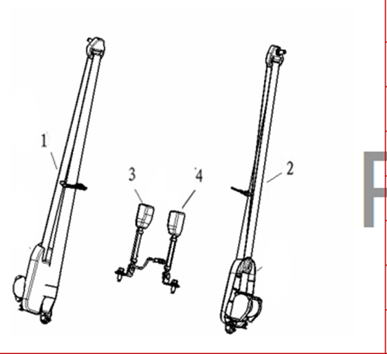 Picture of Seat Belt Reel Assembly Left