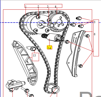 Picture of Variable Valve Timing Oil Control Valve 1200cc/1500cc