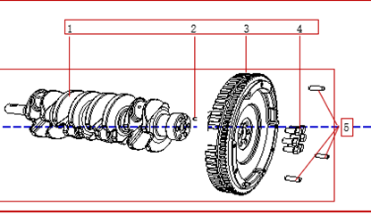 Picture of Engine Flywheel Locating Pin 1200cc