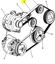 Picture of Engine Water Pump Belt  1115mm Length. TELEPHONE ORDERING ONLY