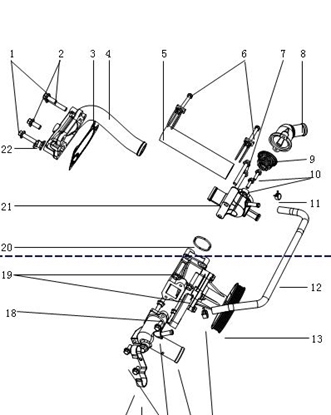 Picture of Thermostat  1500cc Engine 60mm Diameter